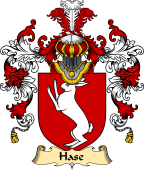 English Family Coat of Arms (v.25) Hase