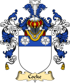 Scottish Family Coat of Arms (v.25) Cocke