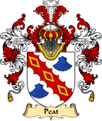 English Family Coat of Arms (v.25) Peat