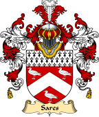 English Family Coat of Arms (v.25) Sare (s)