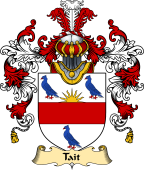 English Family Coat of Arms (v.25) Tait