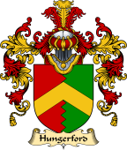 English Family Coat of Arms (v.25) Hungerford