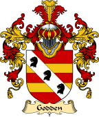 English Family Coat of Arms (v.25) Godden