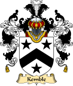 Irish Family Coat of Arms (v.25) Kemble