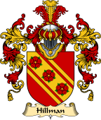 English Family Coat of Arms (v.25) Hillman