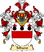 English Family Coat of Arms (v.25) Tolhurst