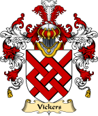 English Family Coat of Arms (v.25) Vickers