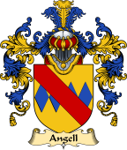 English Family Coat of Arms (v.25) Angell