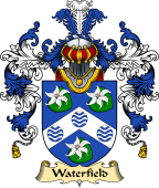 English Family Coat of Arms (v.25) Waterfield